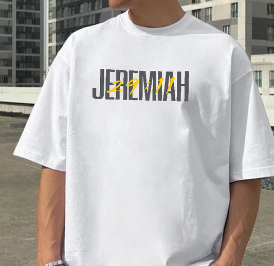 Jeremiah 11 White Men's T-shirt | Men's Classic Tee