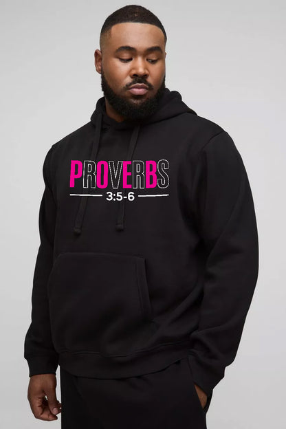 Oversized Proverbs 3:5-6 Hoodie