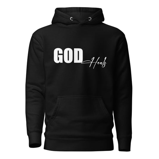 "God Heals" Men's Hoodie