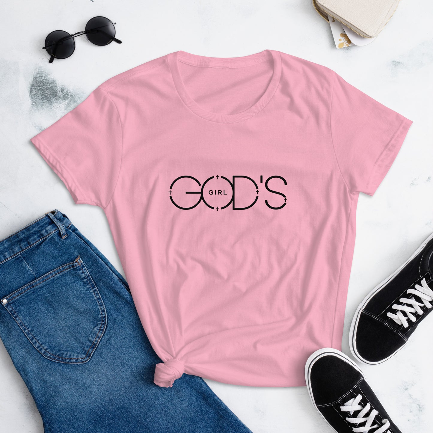 GOD'S GIRL Women's short sleeve t-shirt