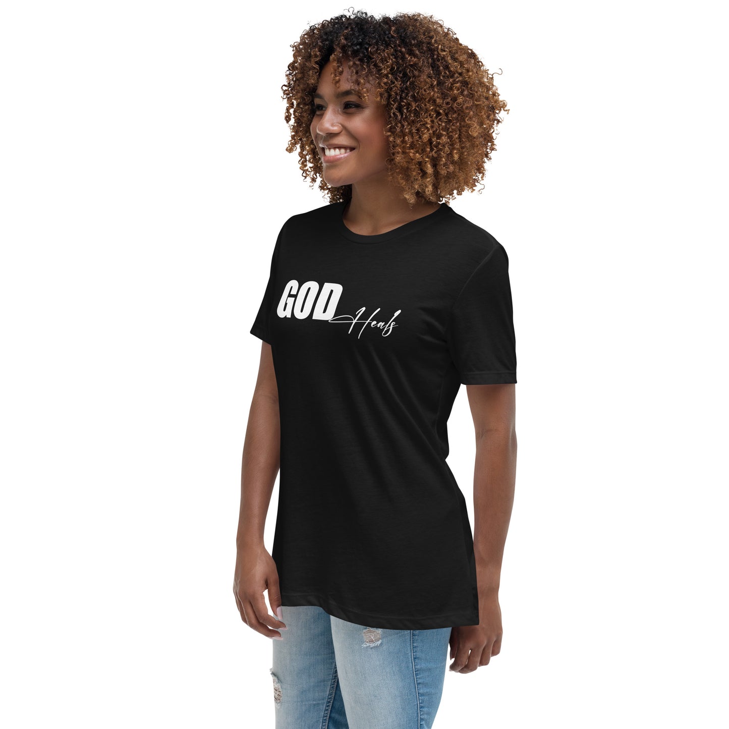 "God Heals" Women's T-Shirt