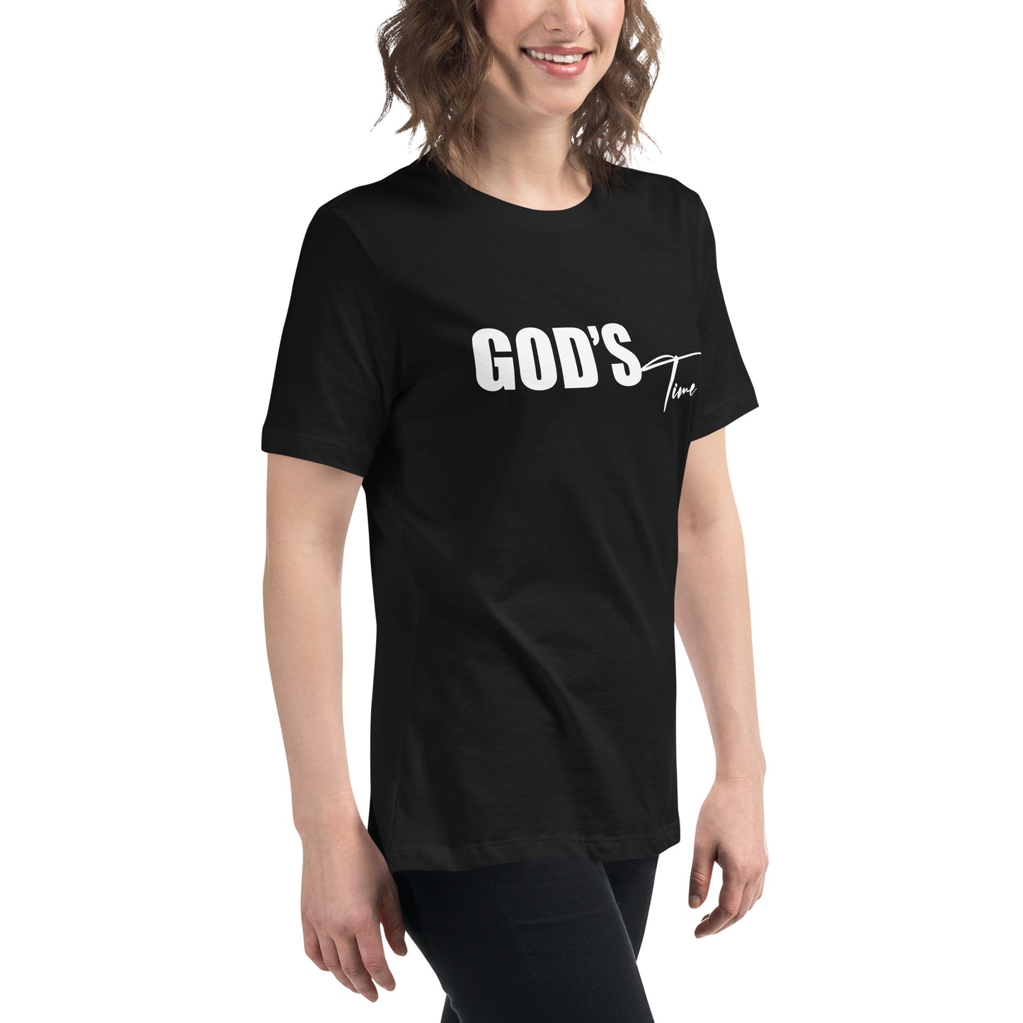 "God's Time" Women's T-Shirt